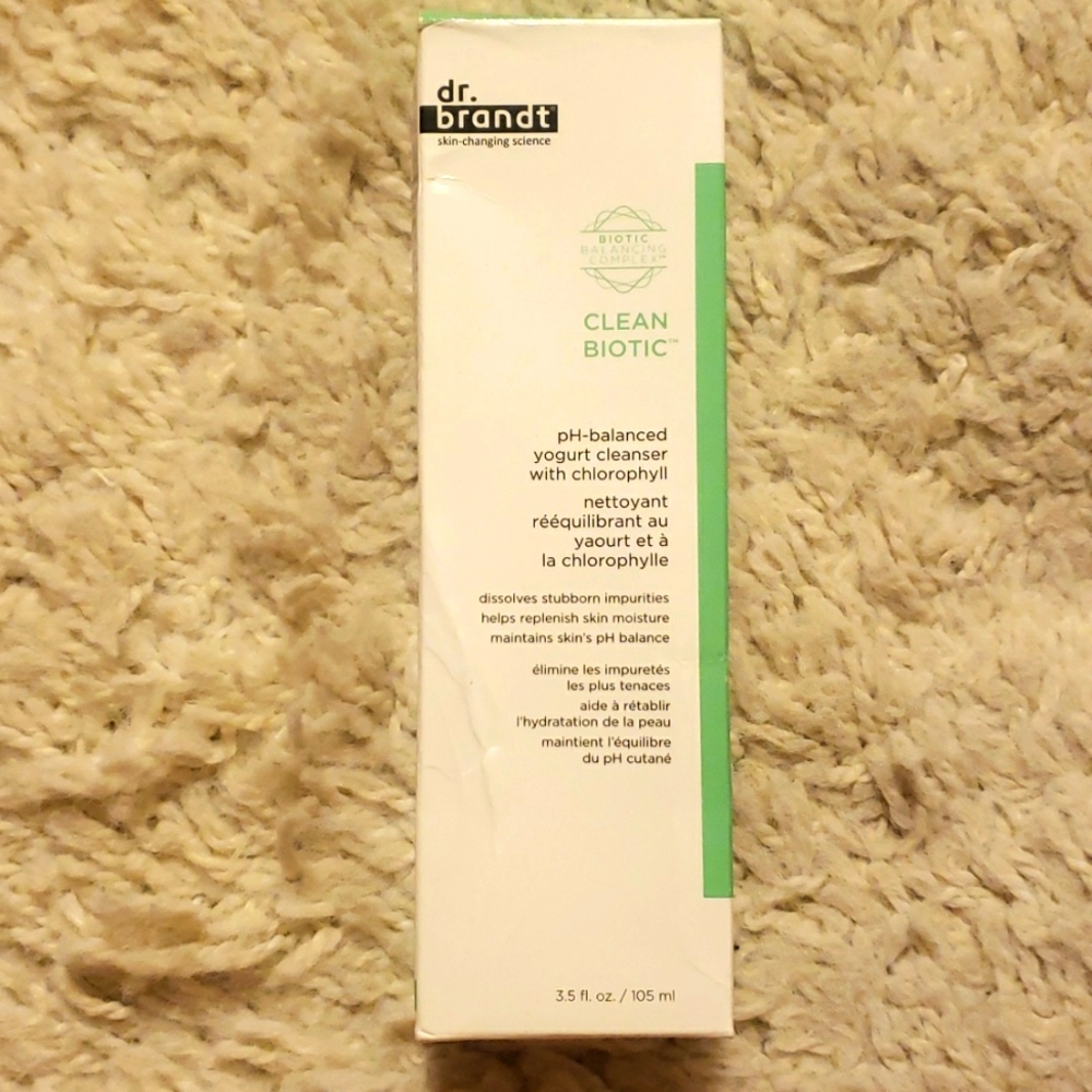 Dr. Brandt Clean Biotic pH-balanced face cleanser wash full size